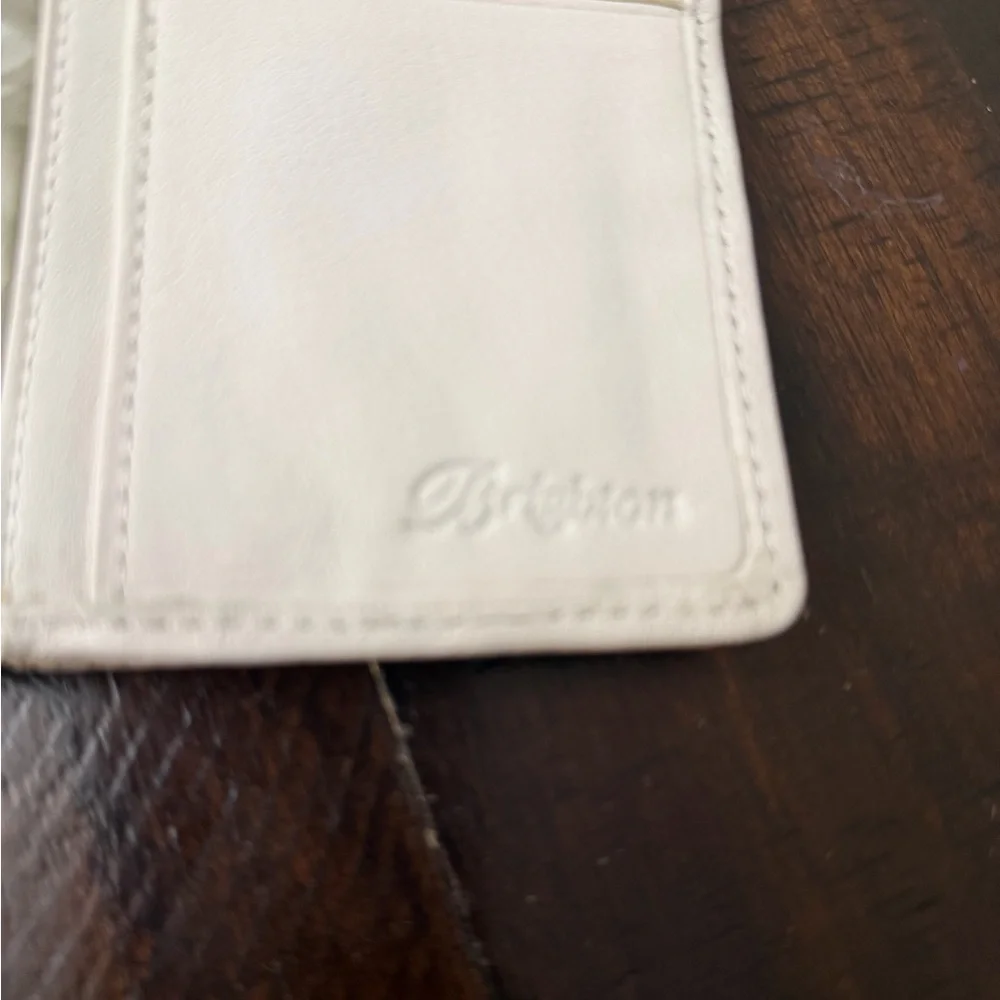 Brighton Yellow and White Clutch with Floral Details